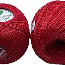 Anchor Mercerised Yarn Ball for Crochet & Crafts 50GM (Art. 4057, Pack of 1 Ball 046) – Premium Lustrous Pearl Yarn for Embroidery, Crochet & Crafting – Smooth, Durable & Vibrant Colors-28
