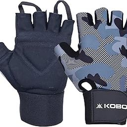 Kobo Gym Gloves WTG-80 for Men and Women, Gloves for Professional Weightlifting, Fitness Training and Workout-image-22