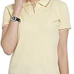 International Women's Organic Cotton Polo T-Shirt (1.1_lsp25_XXXL_Cream_XXX-Large)-image-80