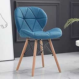 Finch Fox Eames Replica Fabric Dining Chair for Cafe Chair, Side Chair, Accent Chair in Light Blue Color-image-7