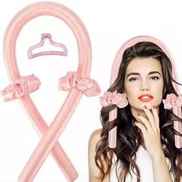 ENZAMOL Satin Heatless Curling Rod Headband With Accessory Hair Roller Curler Curlers Rollers for Women No Heat Curlers for Long Hair Curler Without Heat Heatless Curls Headband Heatless Curler-image-64