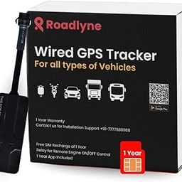 Roadlyne Wired GPS Tracker [Pre-Recharged SIM] | Live Tracking + Engine ON-Off Alerts | Anti-Theft | 1 Year App Included.-14