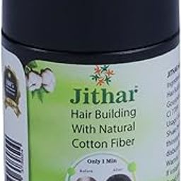 Jithar Hair Building With Natural Cotton Fiber - Light Brown - Pack of 1_ 3 g Hair loss Concealer for Men and Women, Instant Hair Thickener for thinning hair.-47