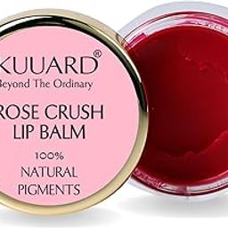 Kuuard Rose Tinted Lip Balm – Hydrating, Nourishing & Color-Boosting for Soft, Smooth Lips| 15g | Crushed Rose Petal & Mango Seed Butter | Lip, Cheek & Eye Tint-7