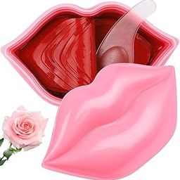 Lip Mask Moisturizing 20Pcs,Collagen Sleep Mask Reduces Lip Lines and Natural Moisture Mask Patches Effectively Anti-Wrinkle and Nourish The Skin Nourishes Lip Care Pad-image-34