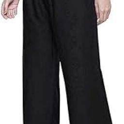 ARYANSH Shoppe Rayon Palazzo for Girls | Traditional Ethnic Wear Palazoo for Women | Relaxed Fit Bottom Wear Casual Palazo for Woman & Girls (Size XXL) (Black)-image-27