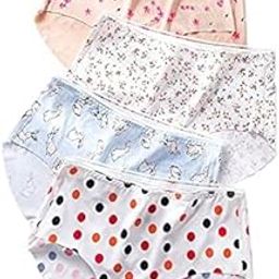 Women Soft Ice Silk Laser Cut Seamless Printed Panty(Color Print) Assorted-image-11