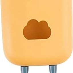HEAVENGLOW Storage Box Remote Control Storage Organizer Case for Kitchen Bathroom Wall Yellow-image-90