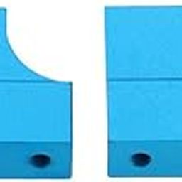 ATORSE 2Pcs Aluminum Engine Mount / Holder for Hsp Rc 1:10 Car Upgrade Parts Blue-13