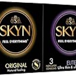 Skyn Multi Pack Non Latex Condoms for Men (Original -12 count, Elite - 12 Count, Intensefeel - 12 Count) - Pack of 36 count | Feel Everything | Latex Free-picture-15
