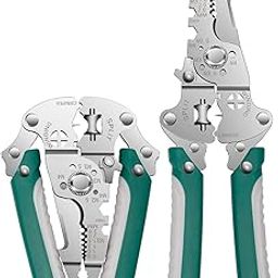 Prplet Wire Stripper and Cutter Tool – Multifunctional Electrical Wire Stripping, Crimping & Cutting Pliers with Ergonomic Grip for Electricians & DIY | Multi-Gauge Wire Compatibility-image-45