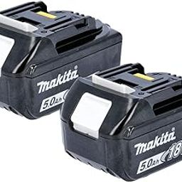 Makita Genuine BL1850 18V 5.0Ah Li-Ion LXT Battery Pack of 2-picture-13