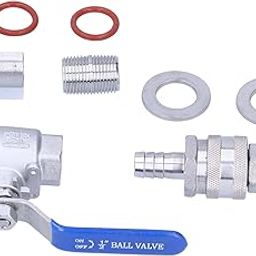 SIK Kettle Valve, Stainless Steel Homebrew Kettle Valve Safe and Durable for Professionals for Brewing Kettles-image-6