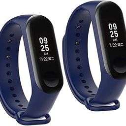 Mi Band Strap 3 & 4 Wristband Original Soft Silicone Adjustable/Replacement Straps/Belt/Band for M3 & M4 with warrenty |Device not Included||Not Compatible with Mi Band 1/2|-7