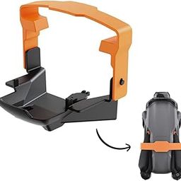 GetZget® Props Holder for Dji Mavic Air 3/ 3S propeller Protector holder travel scratch Protection Accessories (Black-Orange)-image-52
