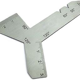 Stainless Steel Universal Grinding Gauge 55, 60, 90, & 120 Degrees Angle Tool-picture-14