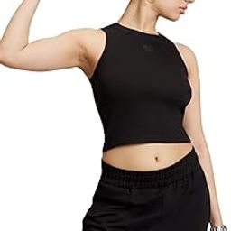 Free Spirit Ribbed Tank in True Black Tops for Women | Crop Tops for Women | Tops for Women Stylish | Tops for Women-image-37