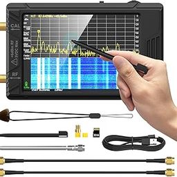 Spectrum Analyzer, 2023 Upgraded TinySA Ultra Spectrum Analyzer with 4.0 Inch Sensitive Touch Screen, Handheld Tiny Frequency Analyzer ith 32Gb Card, 2-in-1 Signal Generator-image-25