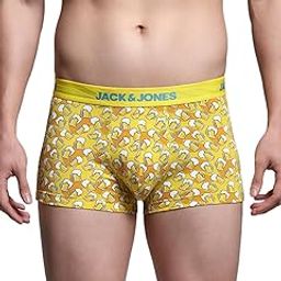 Men's Cotton Blend Modern Cartoon Trunks-picture-9