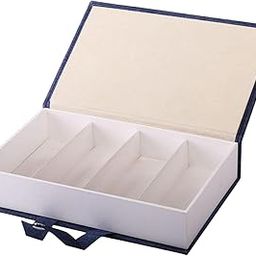 4 Grid Glasses Case Eyewear Sunglasses Display Storage Box Organizer Blue|Health & Beauty | Vision Care | Eyeglass Cases-image-58