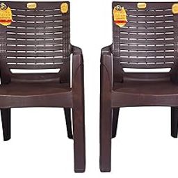 ANMOL Moulded Comfortable high Back Endeavour Chair with Heavy Structure (Weight Bearing Capacity 200 kg) Pack of 2-image-87