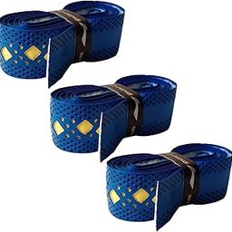 Li-Ning GP35 Badminton Replacement Dual Color Grip - Blue (Pack of3)-image-31