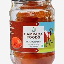 Sampada Foods | Bel Murabba, Bail Fruit Ka Murabba, Sweet Belgiri 450 Grams | 100% Fresh Bel with Homemade Taste & Pure Natural Healthy Ingredients (450 Grams)-image-48