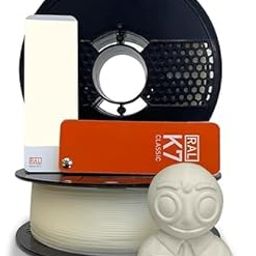 NFIL3D 1.6KG rPLA Natural White - 3D Printer Filament for 3D Printer| 1.75mm| Accuracy - +/- 0.015mm |1000g 3D Filament, 250g Spool & 350g Packaging Weight (Total Weight 1.6KG) (Natural White)-image-94