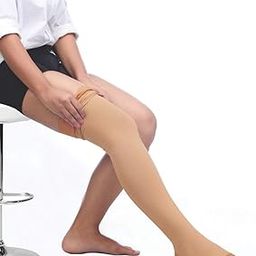 Dyna Cotton MedicalCompression Stockings for Varicose Vein – Above Knee (Medium)-image-4