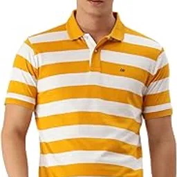 peter england Men's Striper Polo T-Shirt-picture-12