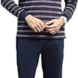 monte carlo Mens Striped Collared Neck Full Sleeve Tracksuit (224066524)-picture-6