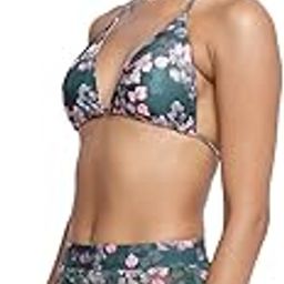 Bitra Tieable Halter Neck Bra with Low Waist Panty Bikini Set with Matched Floral Shorts for Women Swimwear Beachwear-image-66