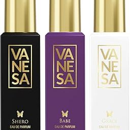 Vanesa Babe, Shero & Grace Eau De Parfum 20 ML Each, Pack of 3| Long Lasting French Fragrance Perfume|Idea For Women-22