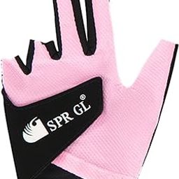 MERISHOPP Open Pool Cue Glove Left Hand Portable Snooker Accessories Snooker Cue Glove Pink-image-54