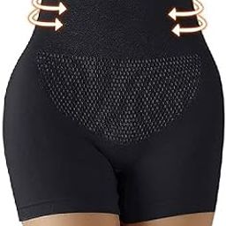 ELEG & STILANCE Women Seamless Shaping Boyshorts Panties Slip Shorts for Under Dresses Tummy Control Shapewear Shorts Underwear (Gym & Yoga)-image-37