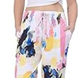 Printed Pajama for Women | Multicolor Printed Hosiery Pajama-image-78