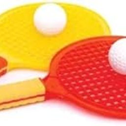 Badminton Plastic Rocket Bat and Two Ball for Kids-15