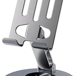RGV Metalic Mobile Stand 360 Degree for Table and Desk Compatible with All Mobile Smart Phone,Tablets,E-Readers,Books,Etc. (Heavy)-image-33