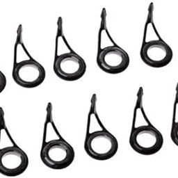 UJEAVETTE 6x10x Fishing Rod Eye Ring Guides Line Rings for Spinning/Carp Rod 8- Sporting Goods-22