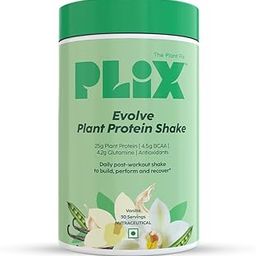 PLIX - THE PLANT FIX EVOLVE Performance Plant Protein Powder For Muscle Gain And Recovery (Vanilla Flavour) 1Kg, Vegan Protein Drink With B12 Vitamin, Helps To Boosts Immunity, No Added Sugar-image-17