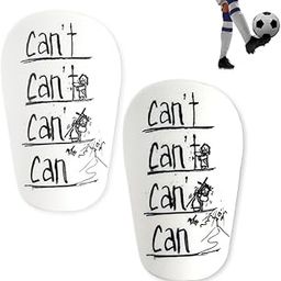 Proberos® Mini Shin Guards Inspiring Shin Guard Lightweight Anti-impact Shin Guard Plastic EVA Cushioning Shin Guards Football Player Sport Shin Guards, 5x8cm-image-8