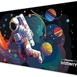ARTBRIZ® Brizberry Extended Mouse Pad, Desk Mat, 740mm x 310mm x 3mm Large Printed Premium Anti Skid Rubber Base for Desktop Laptop Keyboard (DM Design 5)-16