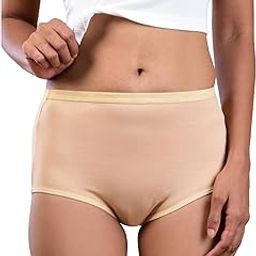 Skin High Waist Cotton Panty - Soft & Stretchable 4-Way Lycra Fabric | Teen & Women’s Comfortable Seamless Innerwear Full Coverage-picture-33