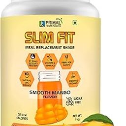 Meal Replacement Shake For Weight Control & Management | Sugar Free Prptein Powder | Fiber | Digestive Enzymes | Vitamins & Minerals (Smooth Mango, 1 KG)… (1 kg)-image-5