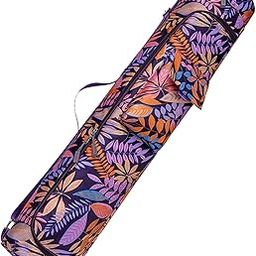 UJEAVETTE Oxford Fitness Yoga Mat Carrier Case Carry Exercise Bag Purple Style B-image-42