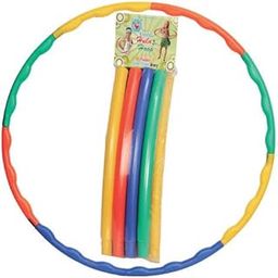 PULSBERY Hula Hoop Exercise Fitness Ring for Kids Boys and Girls,Multicolor,Pack of 1(Random Pattern) (Medium)-2