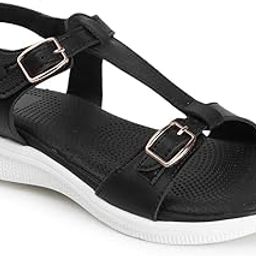 carlton london women's Lightweight & Comfortable Back Strap Sandals-picture-31
