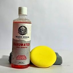 WASHNINJA Water Spot Remover Gel - Hard Water Stain Remover For Paint And Glass Surfaces, Non-Abrasive Formula, Fast Results (HARDWATER REMOVER)-image-25
