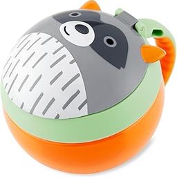Skip Hop Zoo Snack Cup-Raccoon Bpa-Free, PVC-Free & Phthalate-Free with Capacity (222 Ml),Multicolor-14