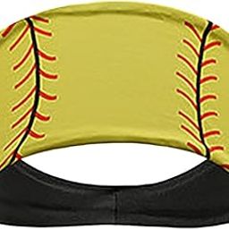 LOOM TREE® Sports Hairband Athletic Headband Sweat Absorbent Head Band Running Headband Softball Yellow | Fitness, Running & Yoga | Clothing & Accessories | Sweatbands-image-47